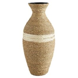 Woven Natural Tall Seagrass Vase