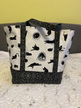 Lucky Black Cat Tote